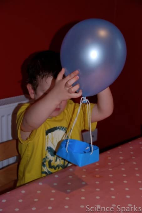 Science for kids - air resistance