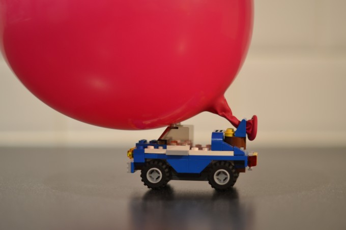Balloon Powered Car 39