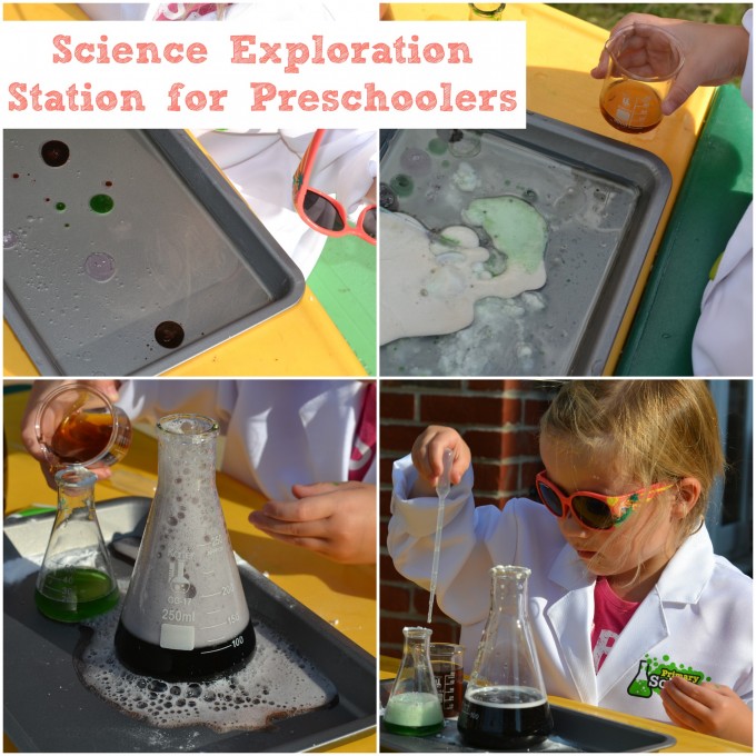 Great preschool science experiments