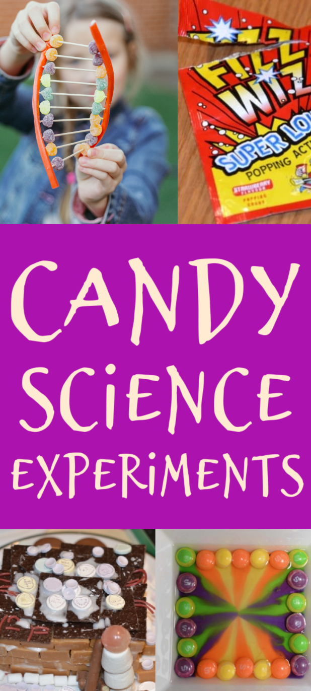 15 AMAZING Candy Science Experiments for kids