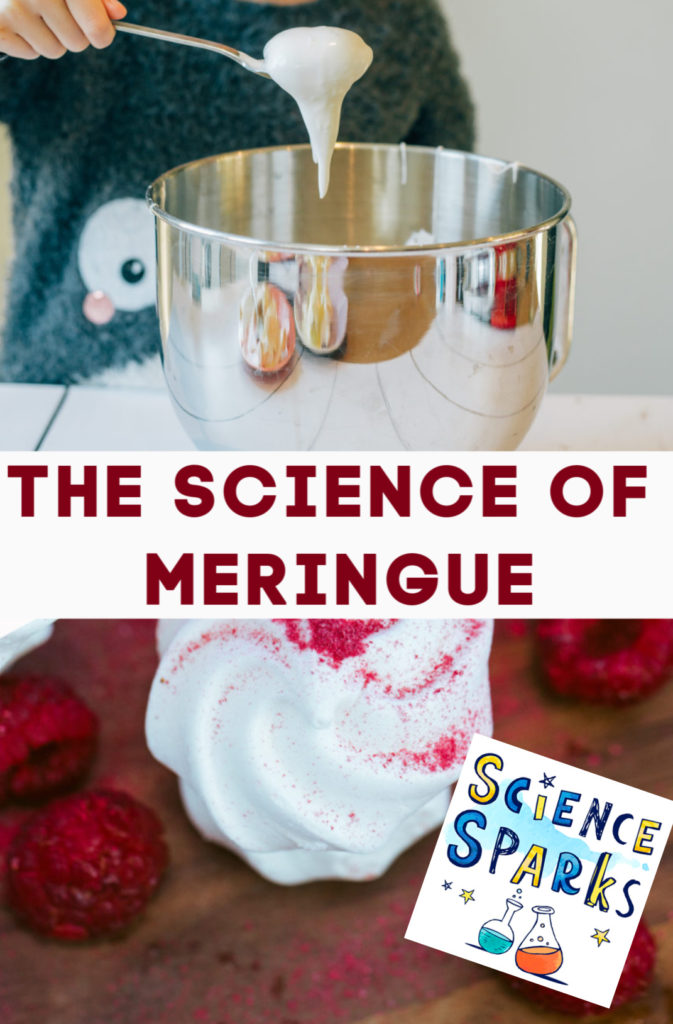 Discover the science behind meringue with this easy recipe. #Kitchenscienceforkids #kitchenscience #meringue #meringuerecipe