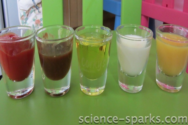 Viscosity races - investigating the flow of fluids, Science Sparks