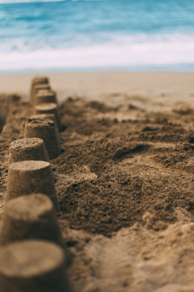 sand castle water to sand ratio