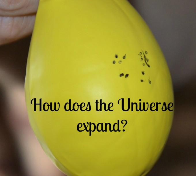 How does the universe expand