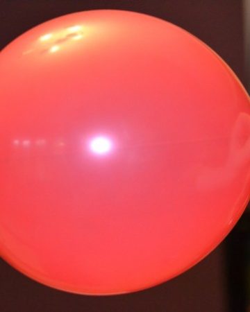 Skewer a balloon