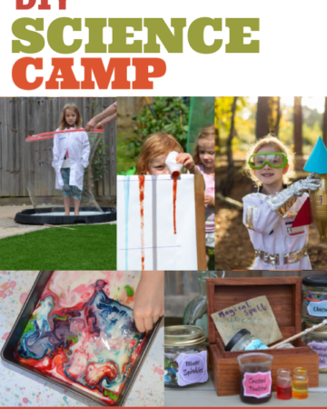 DIY Science Camp - summer science for kids