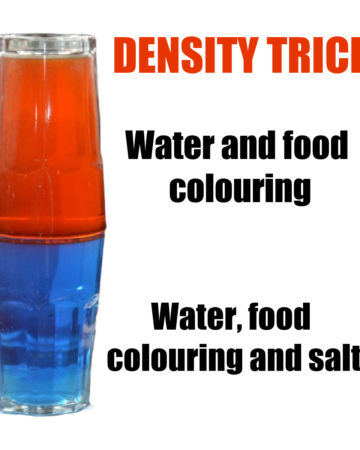 salt water density trick