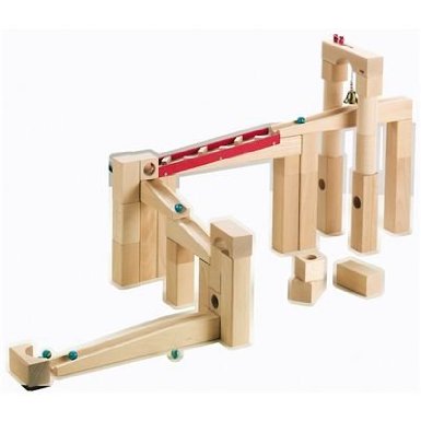 HABA wooden marble run