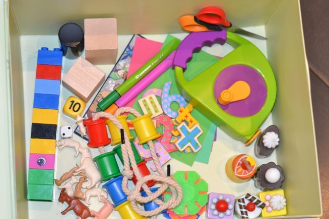 Numeracy at Home Box, great for inspiring math games