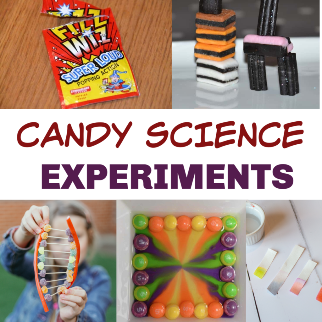Awesome candy science experiments for kids