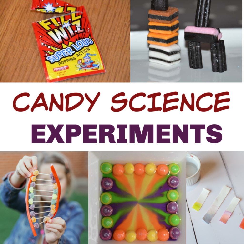 Awesome candy science experiments for kids 