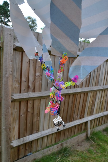 Parachute made with a STEM challenge