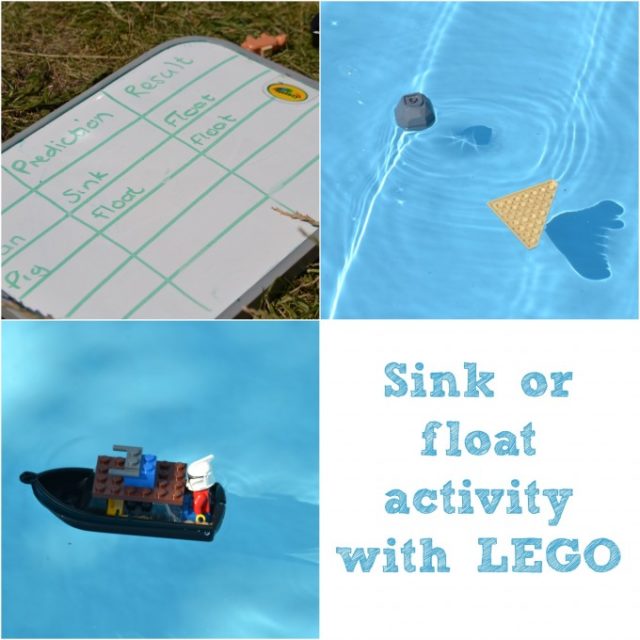 Sink or float with LEGO