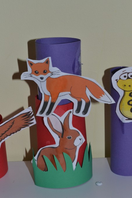 Food chain craft - fox food chain - food chains for kids