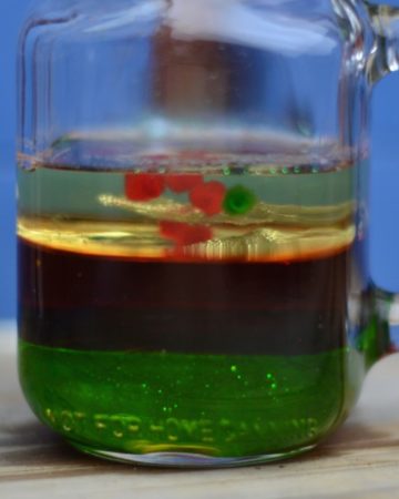 Density experiment