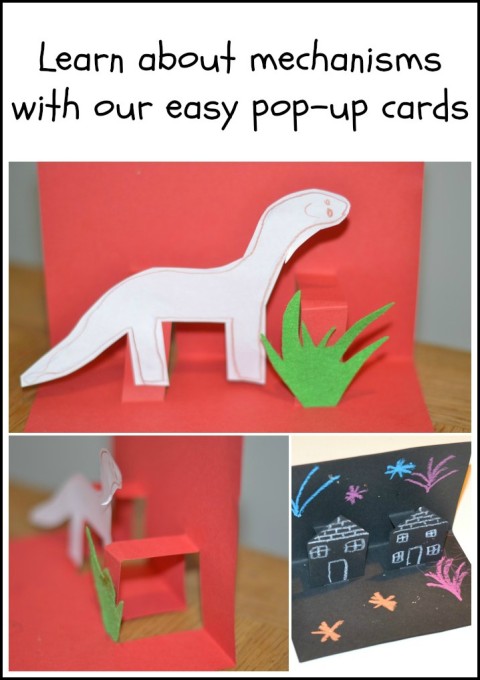 learn about mechanisms with pop up cards