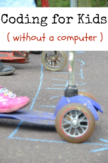 Easy ideas for kids to learn to code, without a computer ( to start with at least )