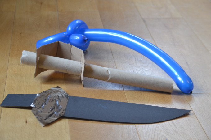 how to make a pirate sword - pirate science experiment