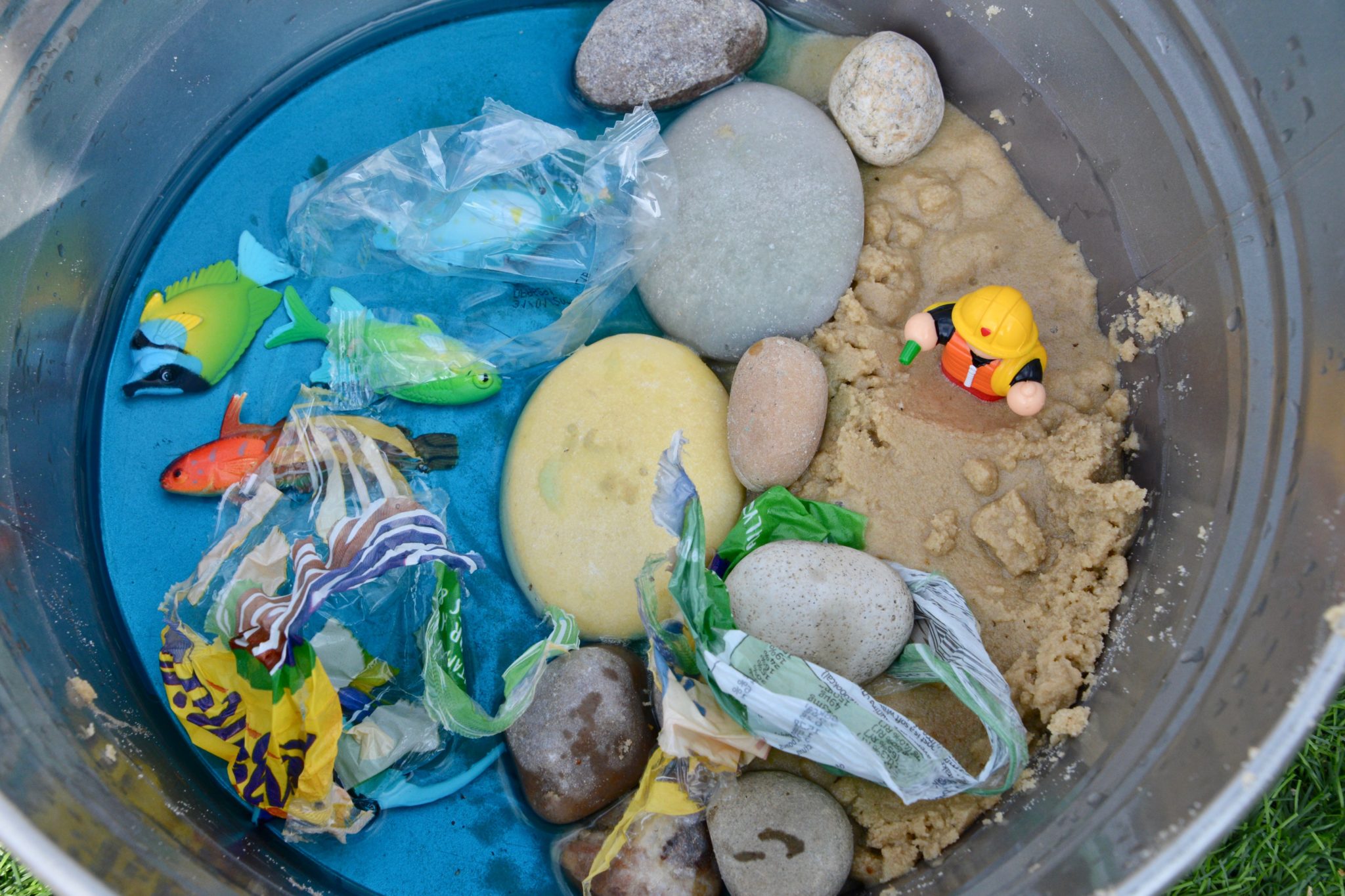 Sea Pollution Small Play set up
