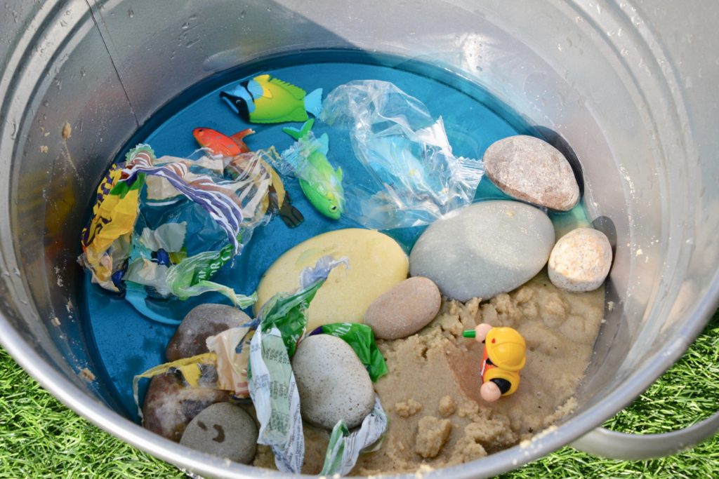 Sea Pollution Small Play set up