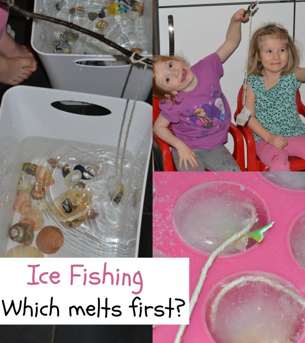 ice fishing winter science experiment