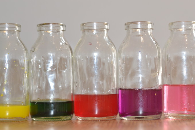 Water Bottle Xylophone (measuring liquid volume) 