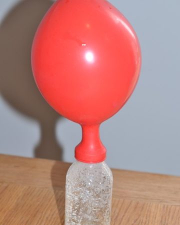blow up a balloon with alka seltzer