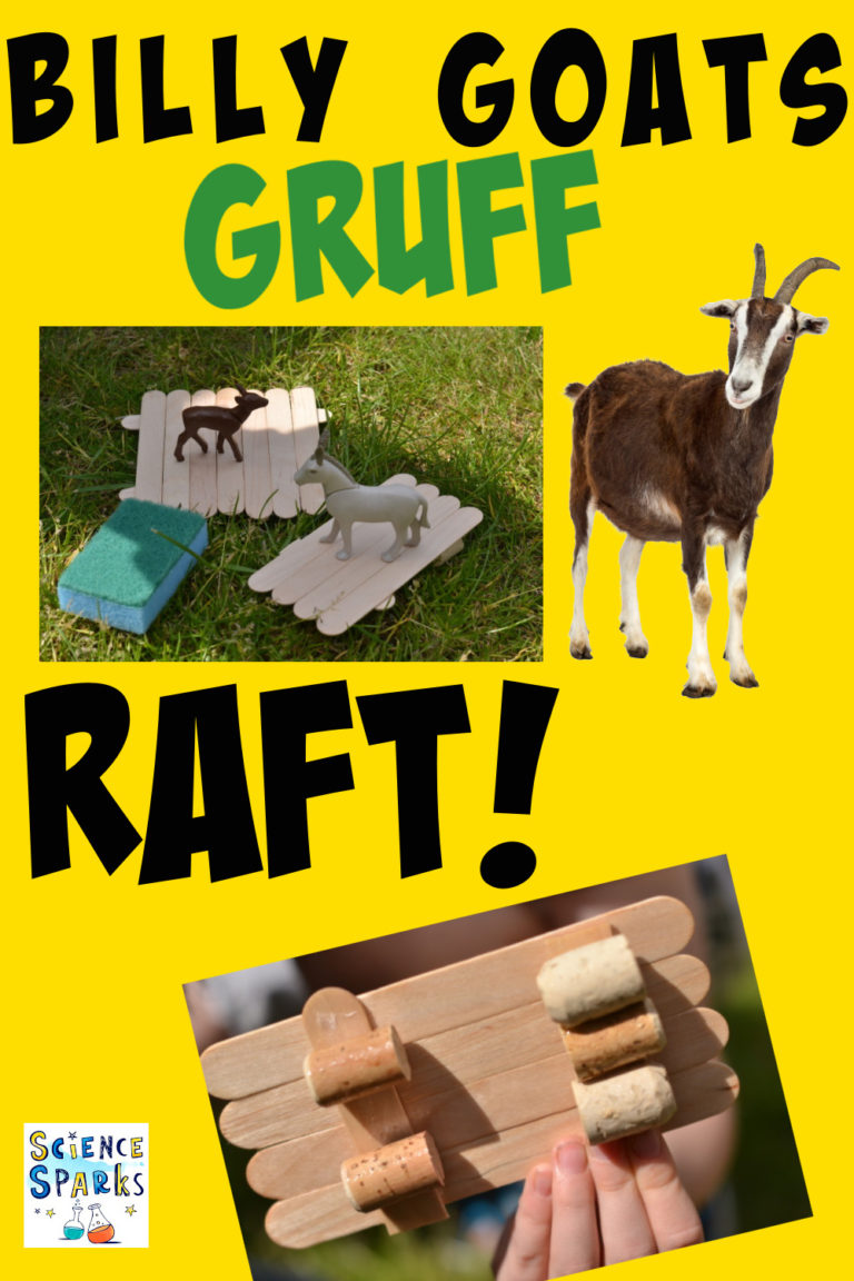 A raft for the Billy Goats STEM Challenge