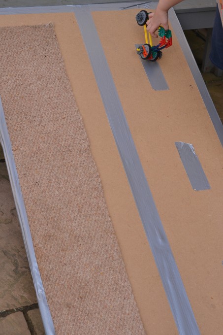 DIY friction ramp - great way to explain friction - Friction Explained!!