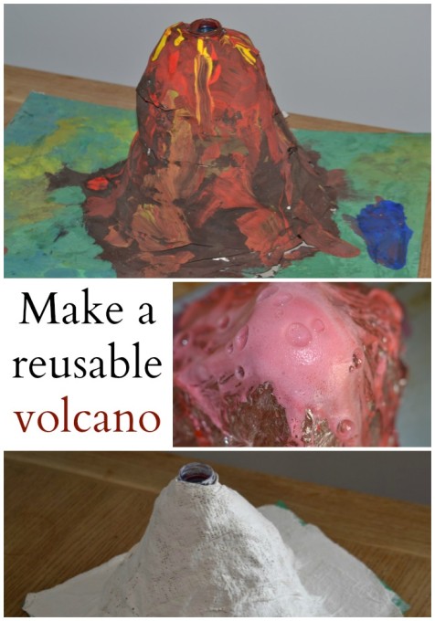 make a volcano