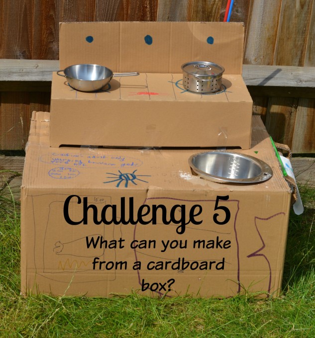 cardboard box kitchen