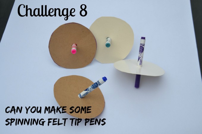 Spinning pens STEM Challenge