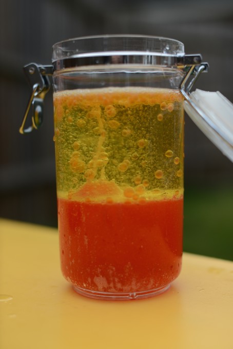 Lava lamp dream jar - road Dahl Science