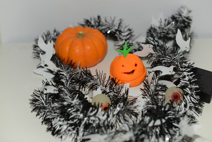 Electro dough pumpkin