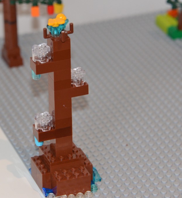 Winter LEGO Tree