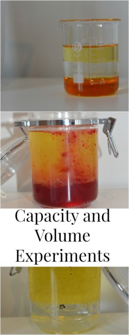 capacity and volume experiments