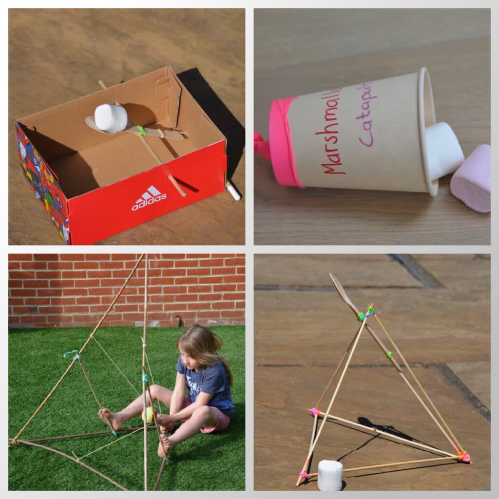 Easy STEM challenge Catapult ideas