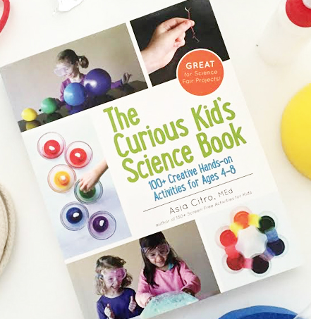 Curious kids science book