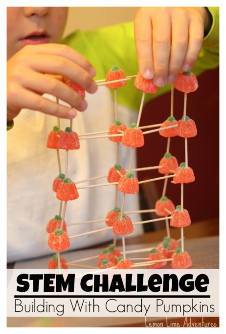 Halloween STEM Challenge - candy structures
