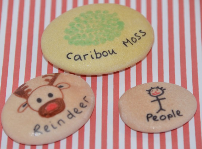 Christmas Food Chains for kids. Reindeer food chain