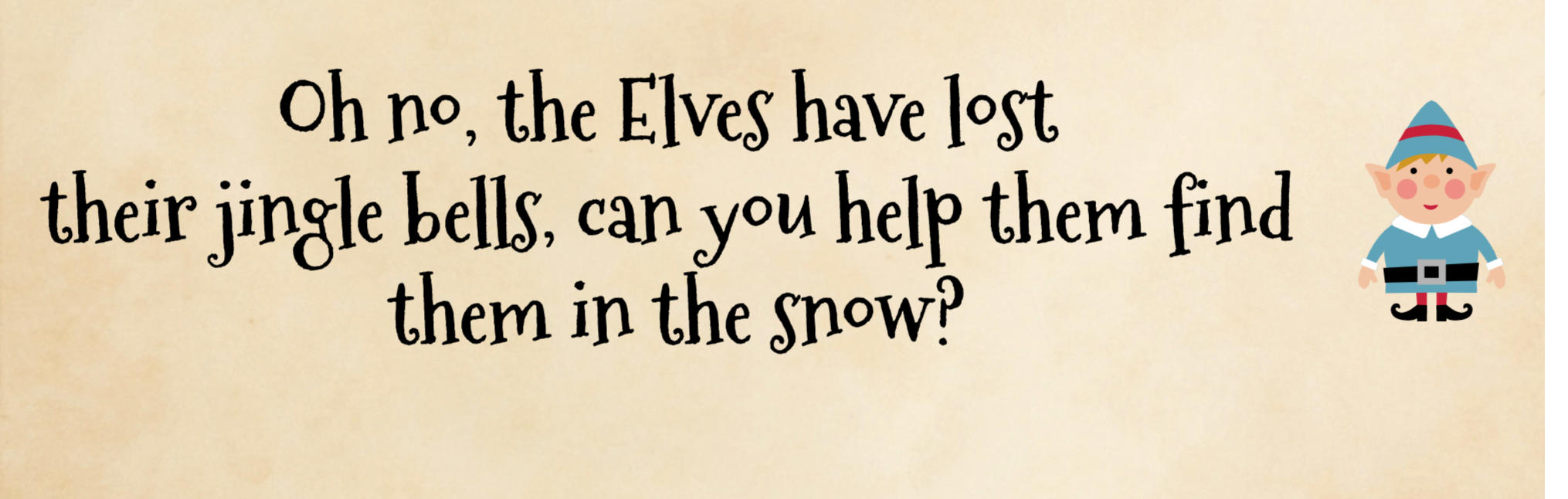 Find The Jingle Bells - Fine Motor Skill Activity