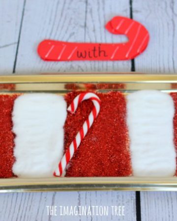 candy cane sensory