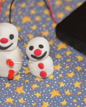 light up snowmen