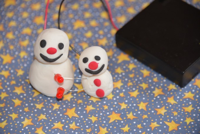 light up snowmen