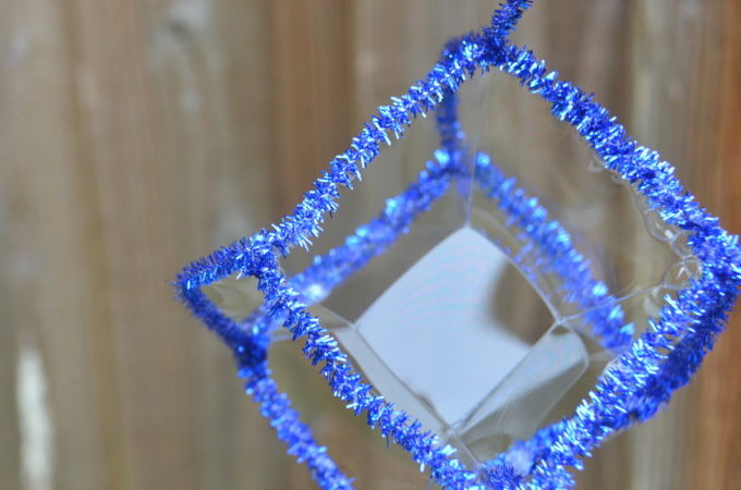 Square bubble - make a frame for a square bubble - easy science for kids