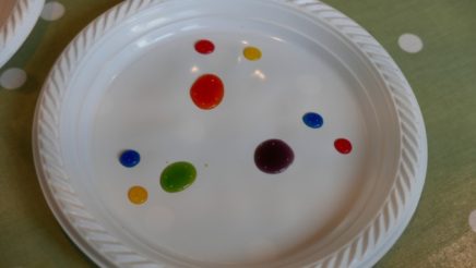 Colour mixing with food colouring and water - Science Experiments for Kids