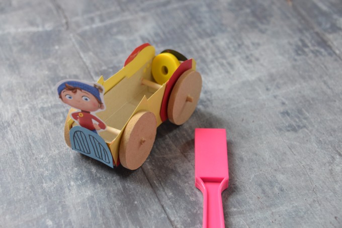 Magnet Powered Noddy car