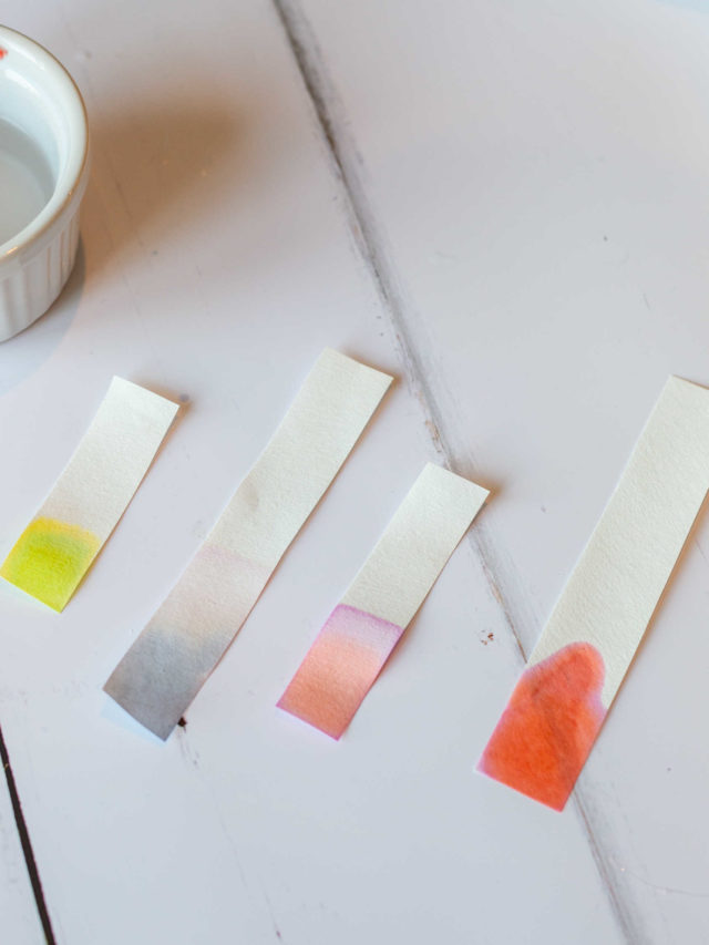 Candy Chromatography Experiment