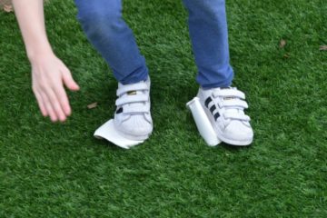 Stand on a paper cup without it breaking - STEM Challenge