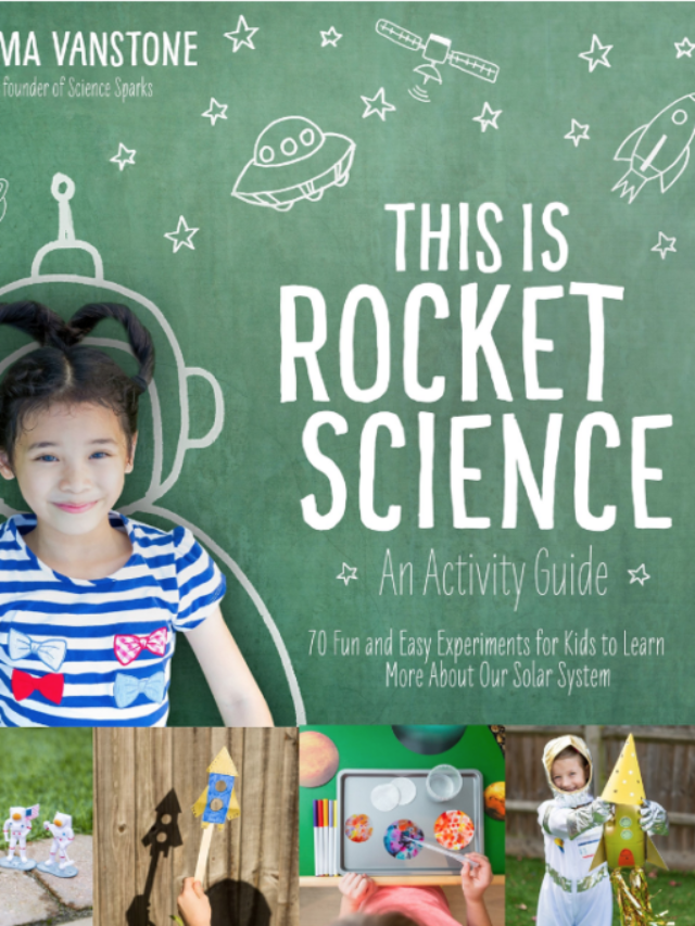 This is Rocket Science space science book for kids.